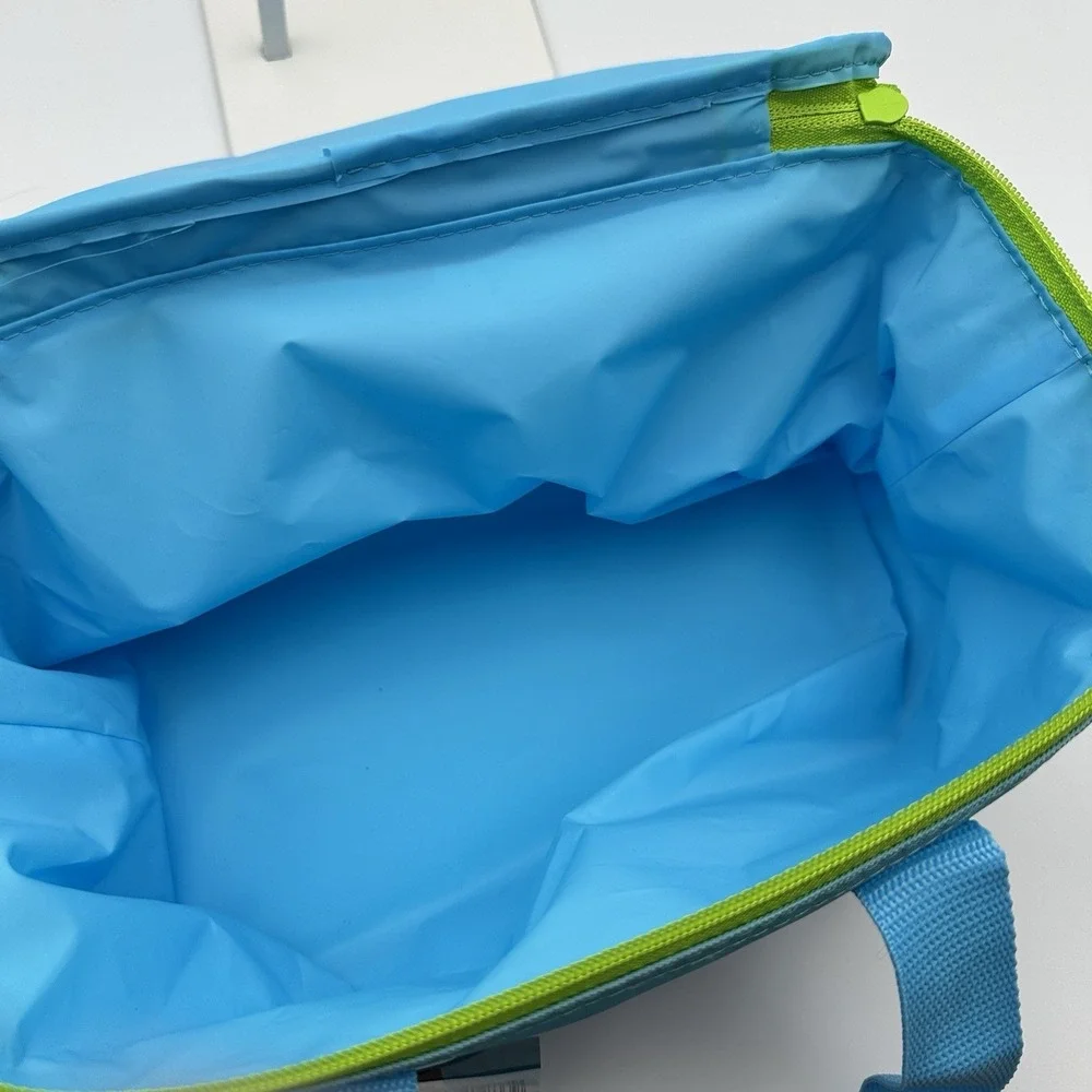 Trader Joe's Mini Insulated Bag Tote Blue 2025 Limited Edition Lunch Box Cooler